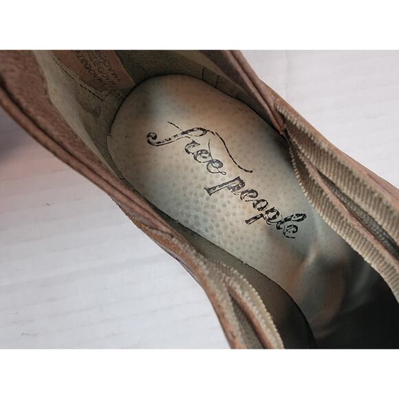 Free People Lost Valley Ankle Booties Size 39/9 Bohemian Festival Strappy Hippie - Picture 7 of 11